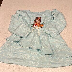 Disney Moana Light Blue Kids Dress